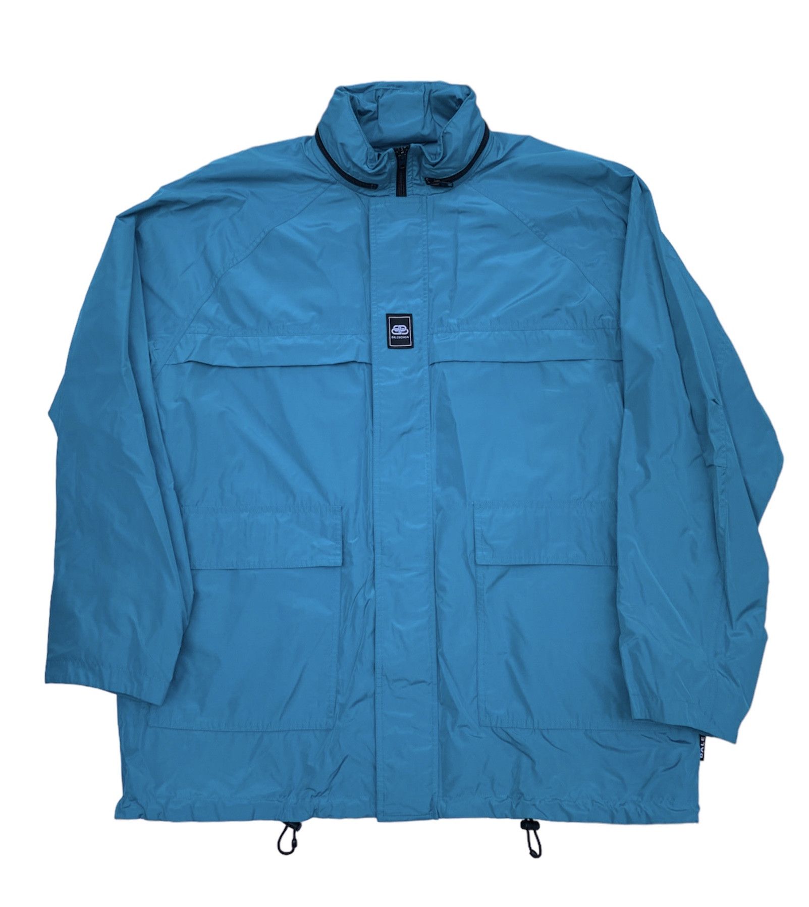Balenciaga Balenciaga Windbreaker Rain Jacket Technical Faille BNWT Size US S / EU 44-46 / 1 - 4 Thumbnail