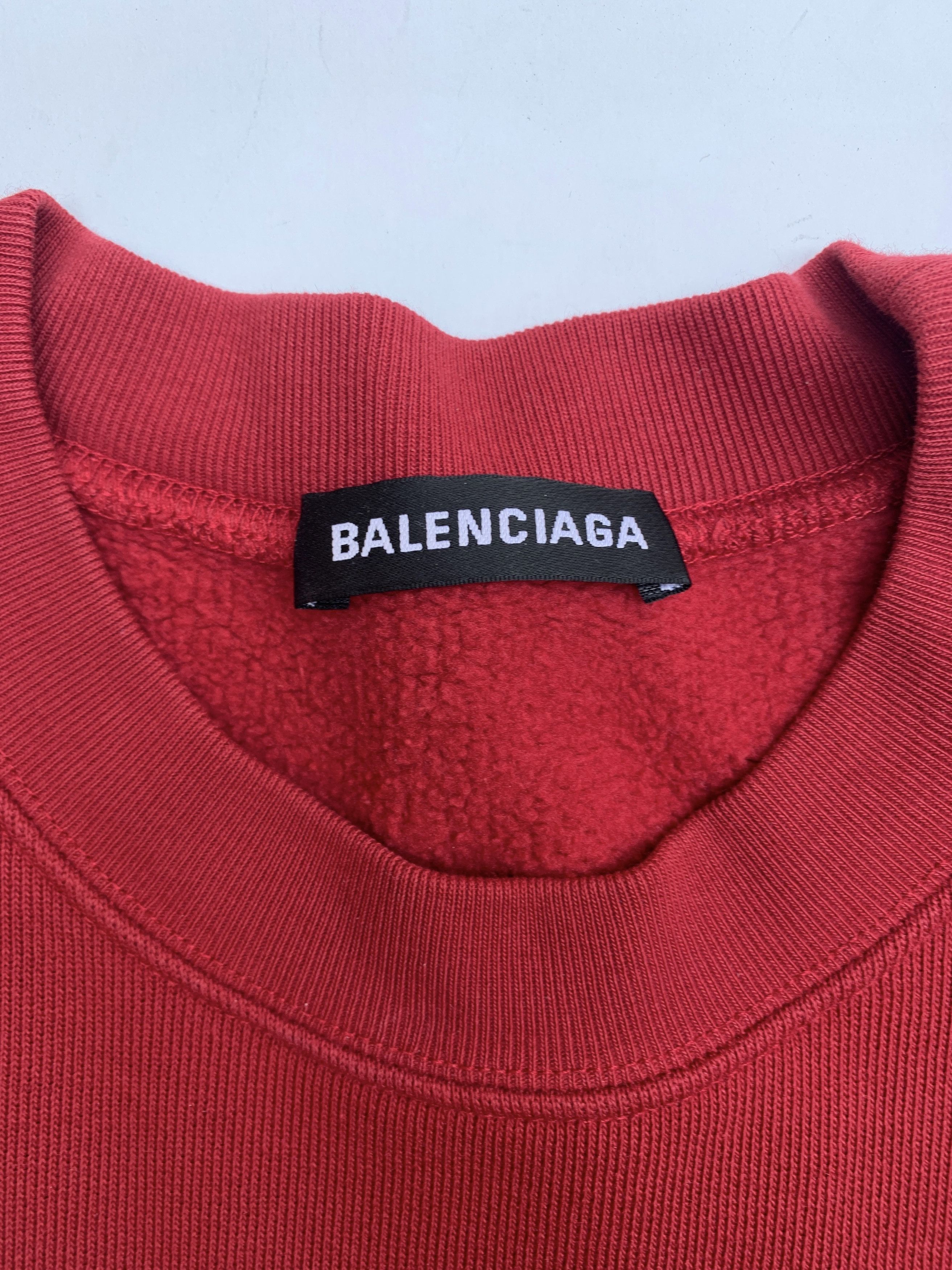 Balenciaga Balenciaga Copyright Logo Print Crewneck Sweatshirt Oversize Size US L / EU 52-54 / 3 - 5 Thumbnail