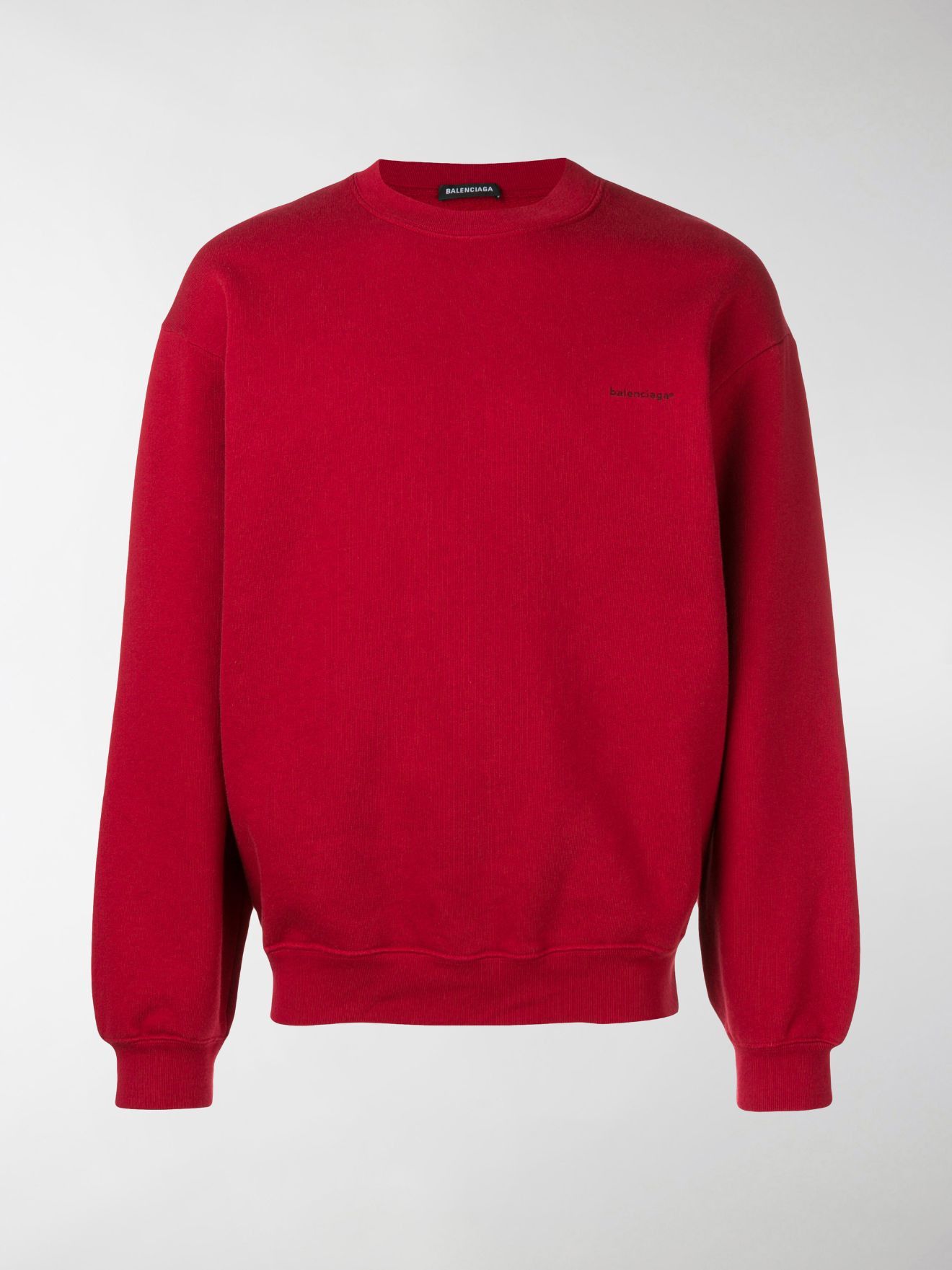 Balenciaga Balenciaga Copyright Logo Print Crewneck Sweatshirt Oversize Size US L / EU 52-54 / 3 - 1 Thumbnail