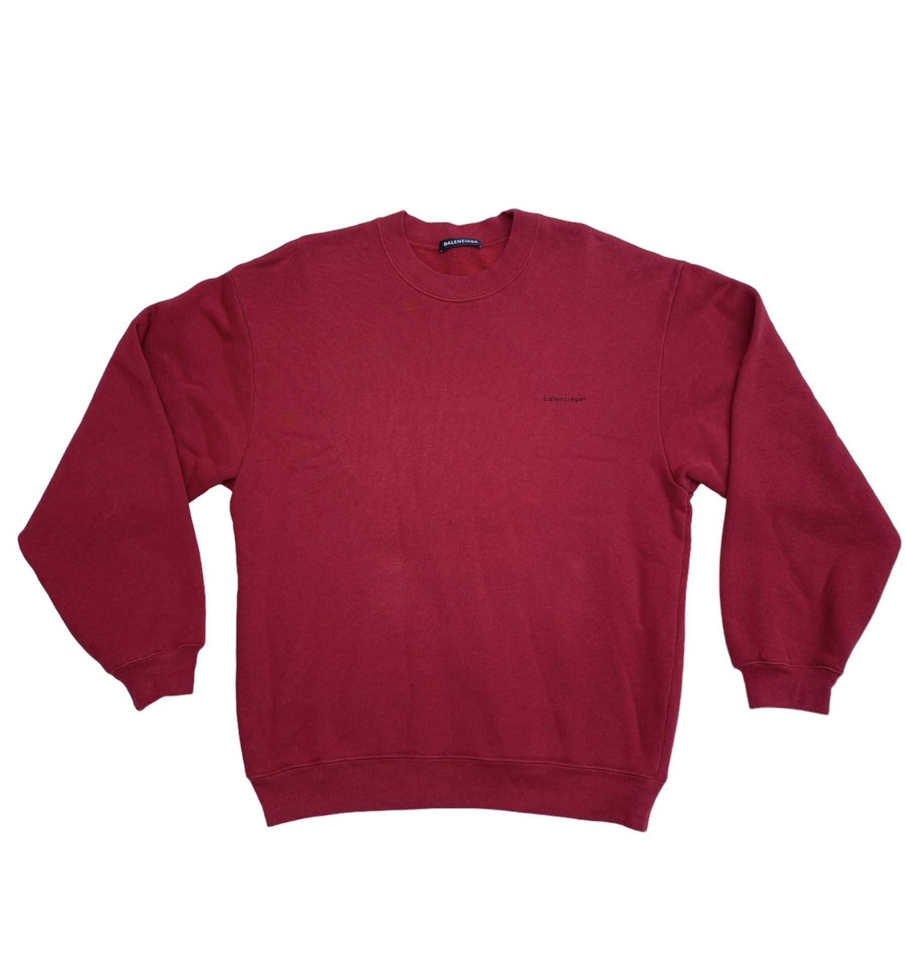 Balenciaga Balenciaga Copyright Logo Print Crewneck Sweatshirt Oversize Size US L / EU 52-54 / 3 - 2 Thumbnail