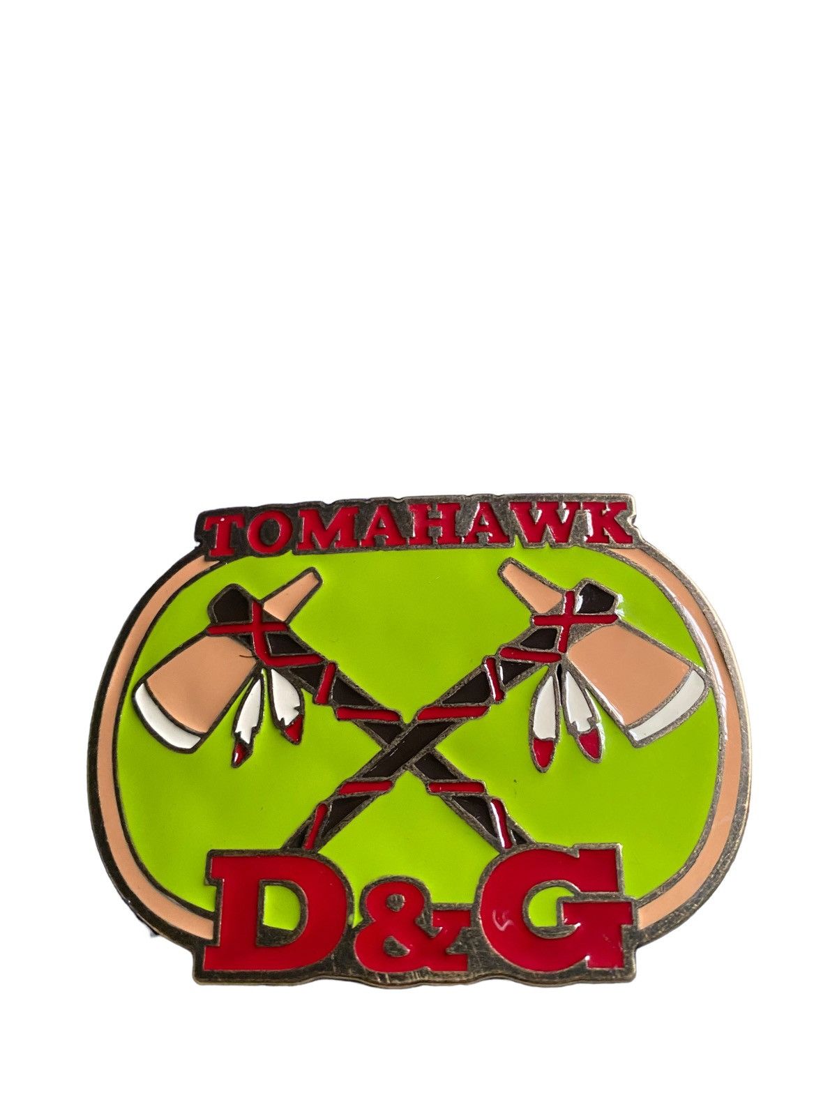 Dolce & Gabbana 💥Dolce & Gabbana Tomahawk Leather Belt Size ONE SIZE - 7 Thumbnail