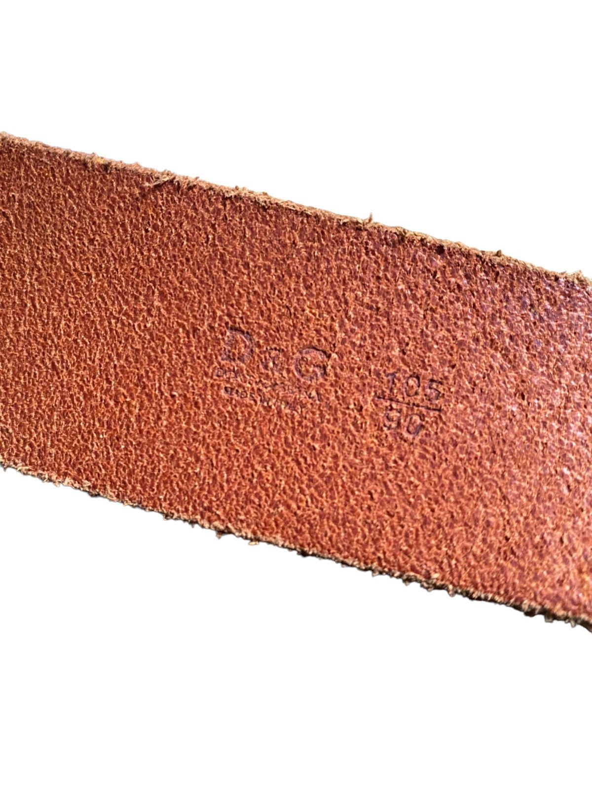 Dolce & Gabbana 💥Dolce & Gabbana Tomahawk Leather Belt Size ONE SIZE - 5 Thumbnail