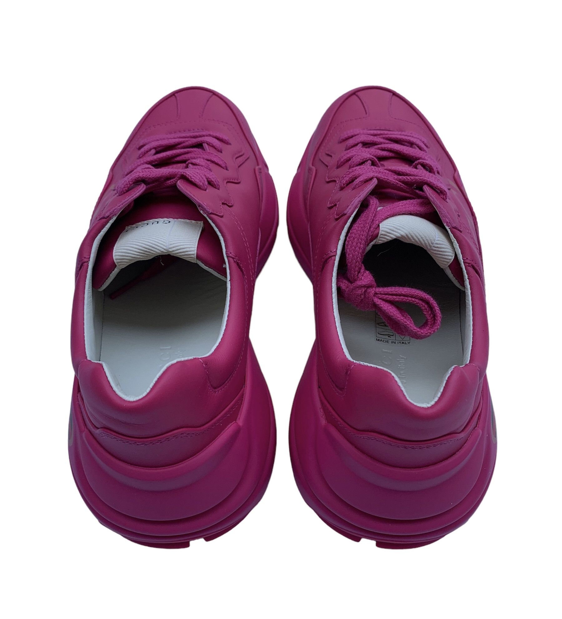 Gucci Gucci Rhyton Low Top Sneaker Pink 37 Apollo BNIB Size US 7 / IT 37 - 5 Thumbnail