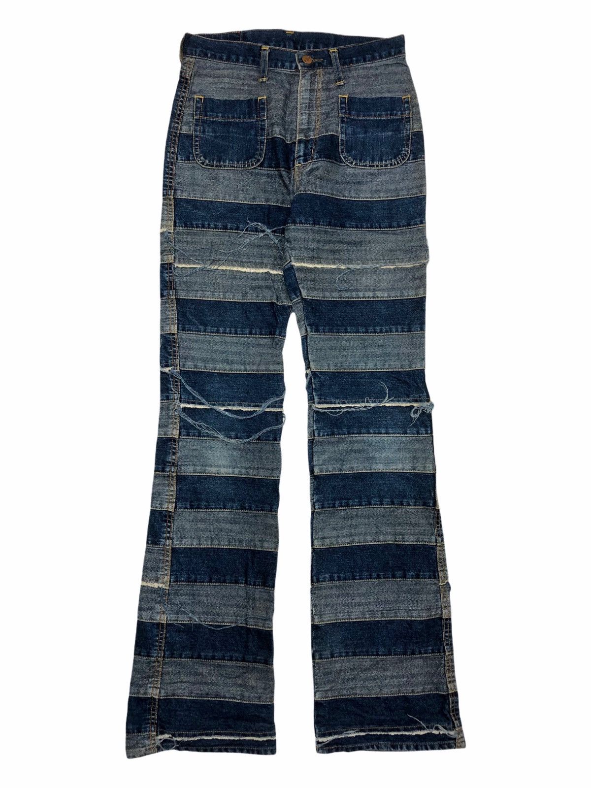 Hysteric Glamour 1990s Hysteric Glamour Hagi Patchwork Denim | Grailed