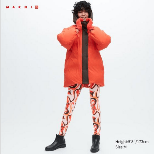Japanese Brand Size S UNIQLO X MARNI HEATTECH LEGGINGS Size 24" / US 00 / IT 34 - 3 Thumbnail
