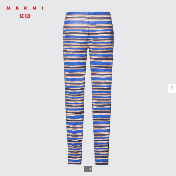 Japanese Brand Size S UNIQLO X MARNI HEATTECH LEGGINGS Size 24" / US 00 / IT 34 - 1 Thumbnail