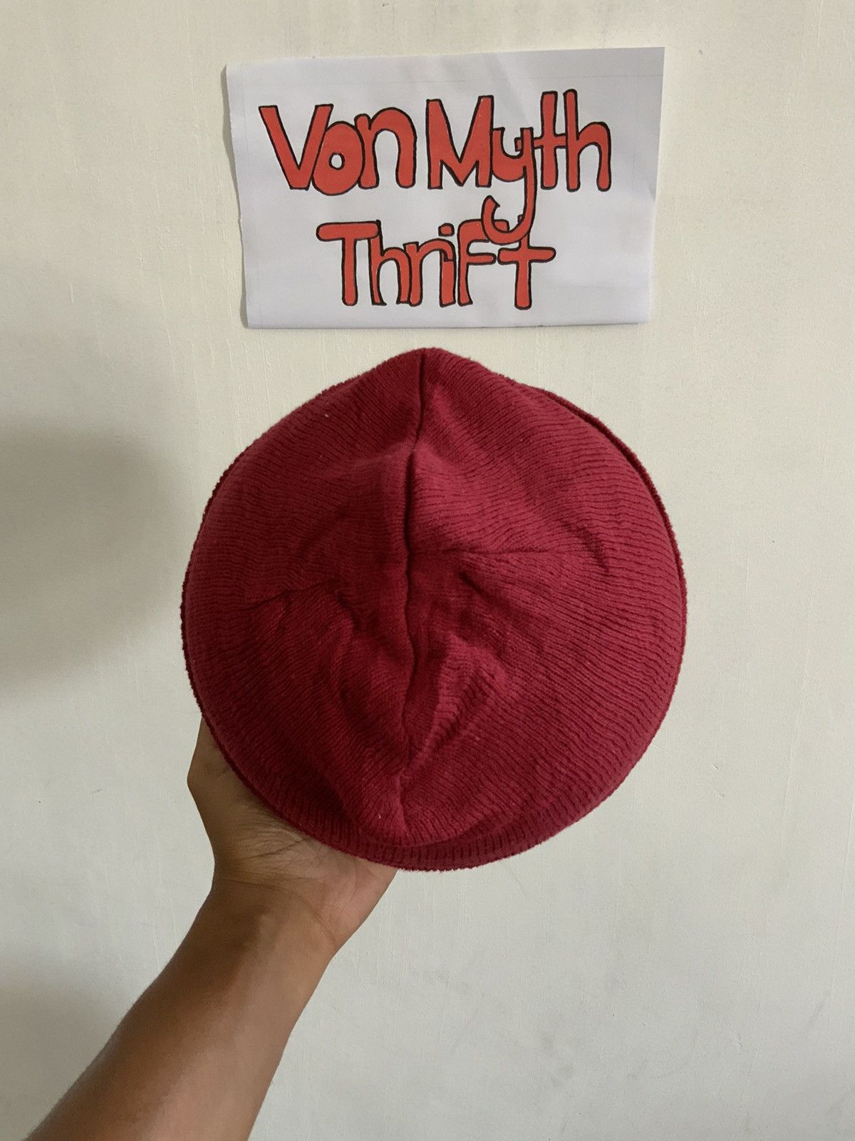 Hat Club Spinns-New Standard Maroon Beanie Hat Size ONE SIZE - 5 Thumbnail