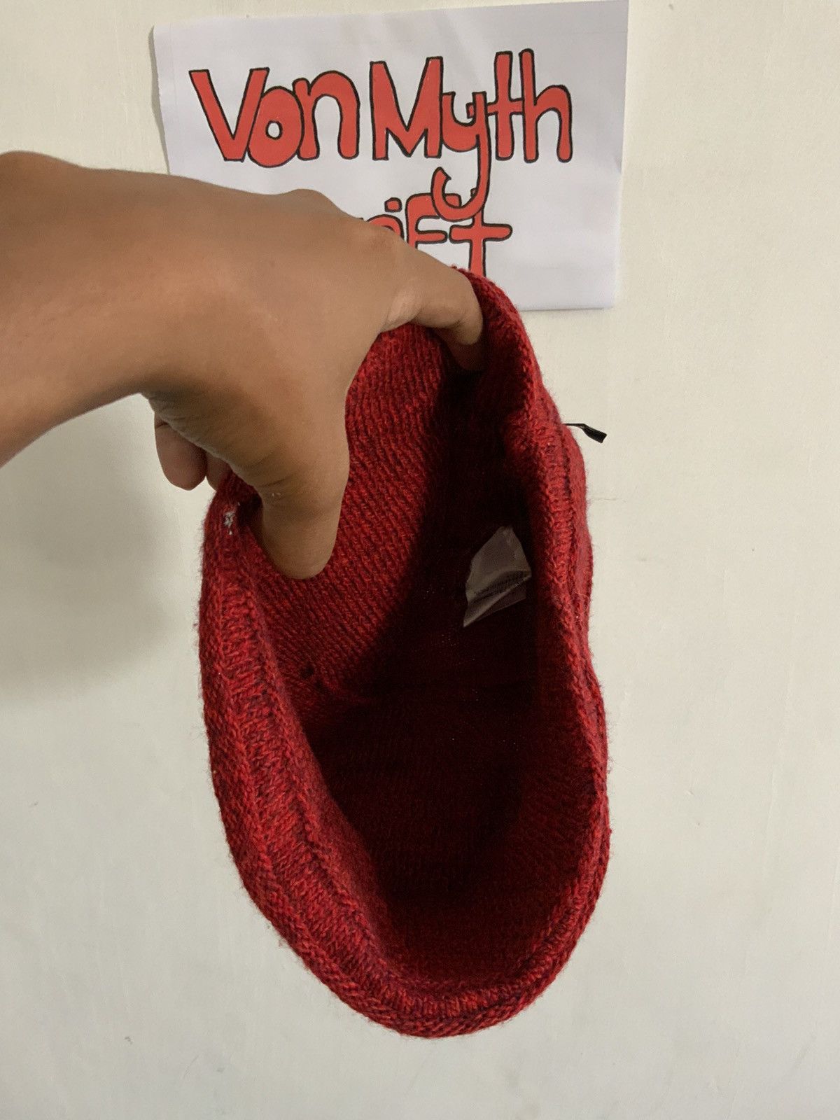 Adidas Adidas Maroon Snow Pom Pom Beanie Hat Size ONE SIZE - 7 Thumbnail