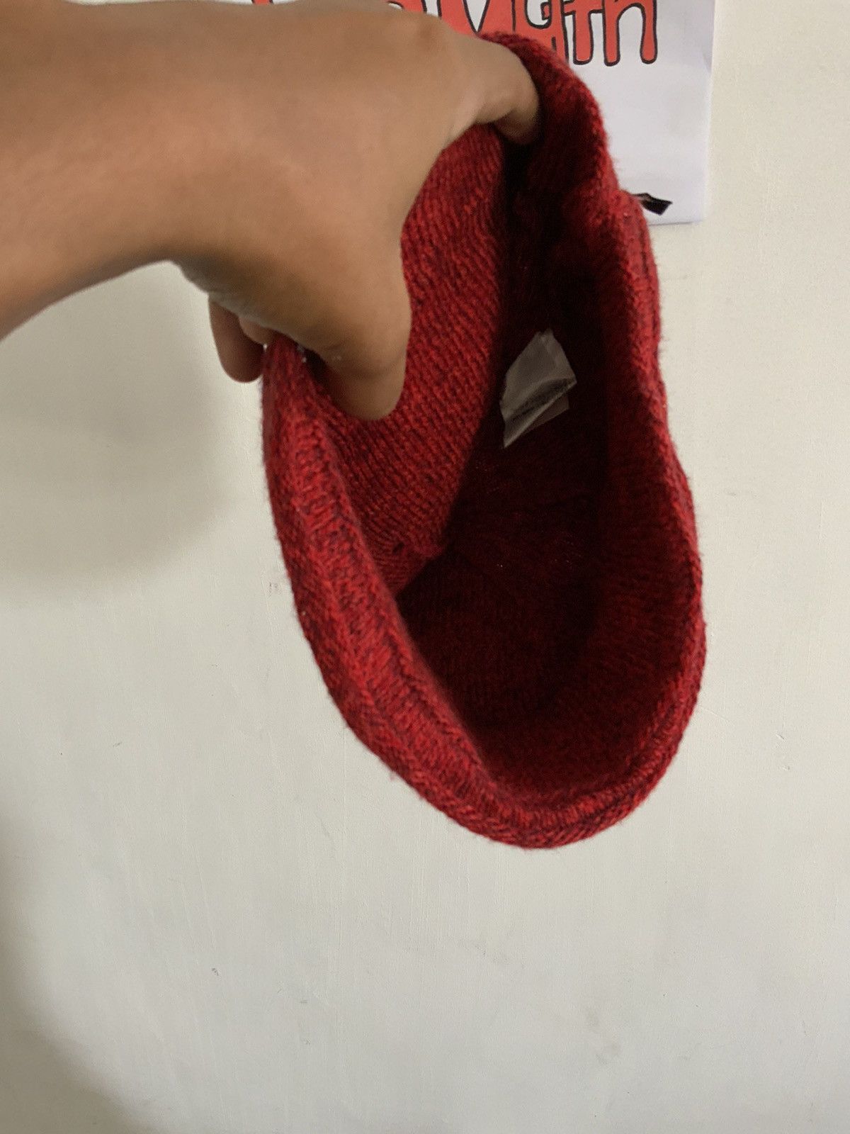 Adidas Adidas Maroon Snow Pom Pom Beanie Hat Size ONE SIZE - 9 Thumbnail