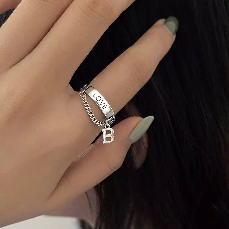 Jewelry Love Chain Tassel Ring Size ONE SIZE - 3 Thumbnail