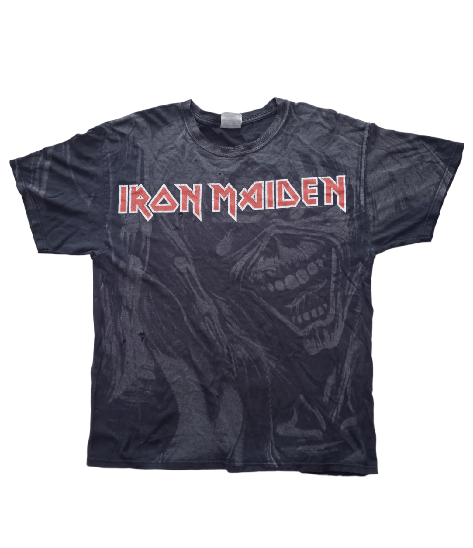 Band Tees Vintage 00s Iron Maiden T-Shirt Thrashed Size US L / EU 52-54 / 3 - 1 Thumbnail