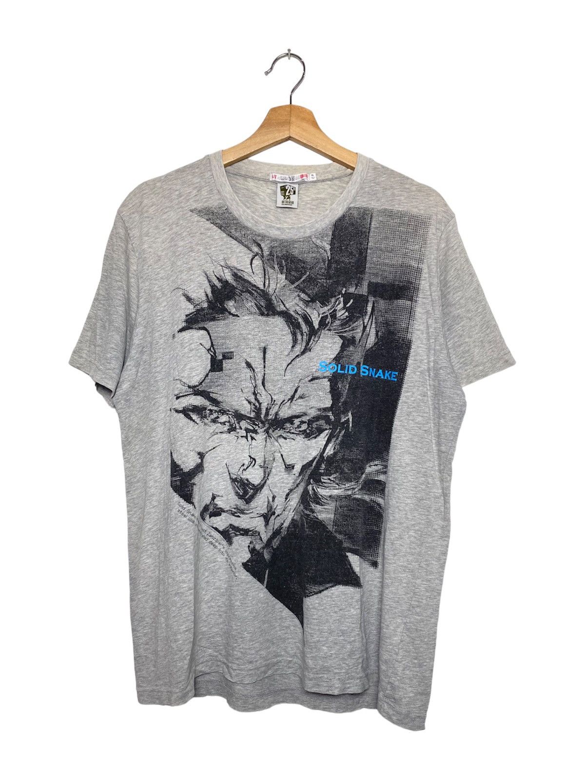 Anime × Cartoon Network × Vintage Vintage Metal Gear Solid Snake / Akira Evangelion Marvel Size US XL / EU 56 / 4 - 1 Thumbnail