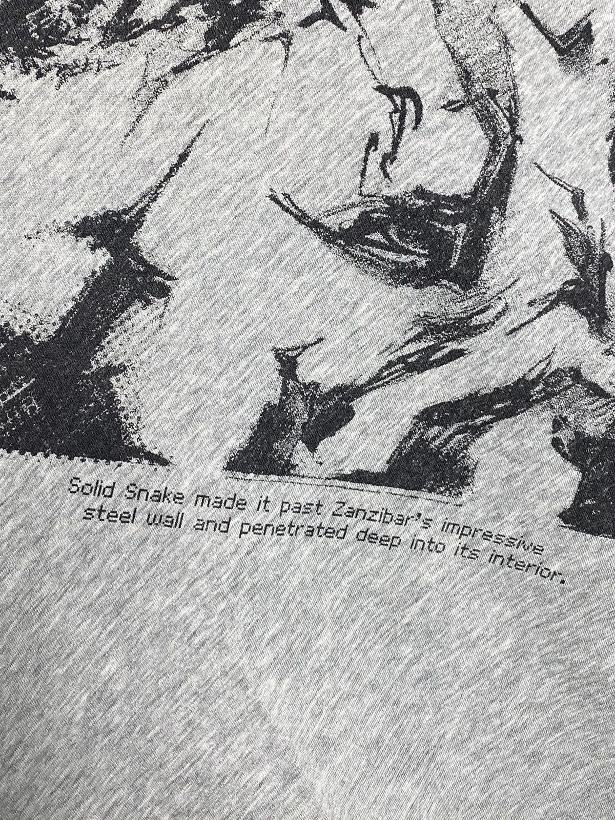 Anime × Cartoon Network × Vintage Vintage Metal Gear Solid Snake / Akira Evangelion Marvel Size US XL / EU 56 / 4 - 5 Thumbnail