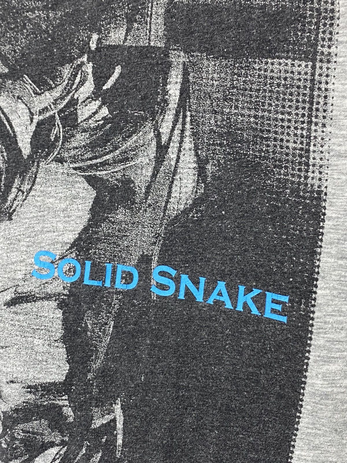 Anime × Cartoon Network × Vintage Vintage Metal Gear Solid Snake / Akira Evangelion Marvel Size US XL / EU 56 / 4 - 4 Thumbnail