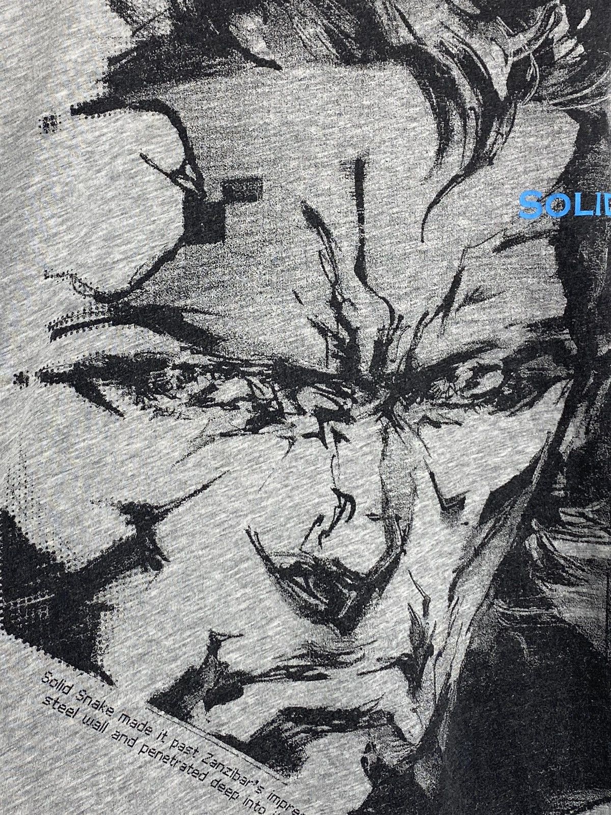 Anime × Cartoon Network × Vintage Vintage Metal Gear Solid Snake / Akira Evangelion Marvel Size US XL / EU 56 / 4 - 3 Thumbnail