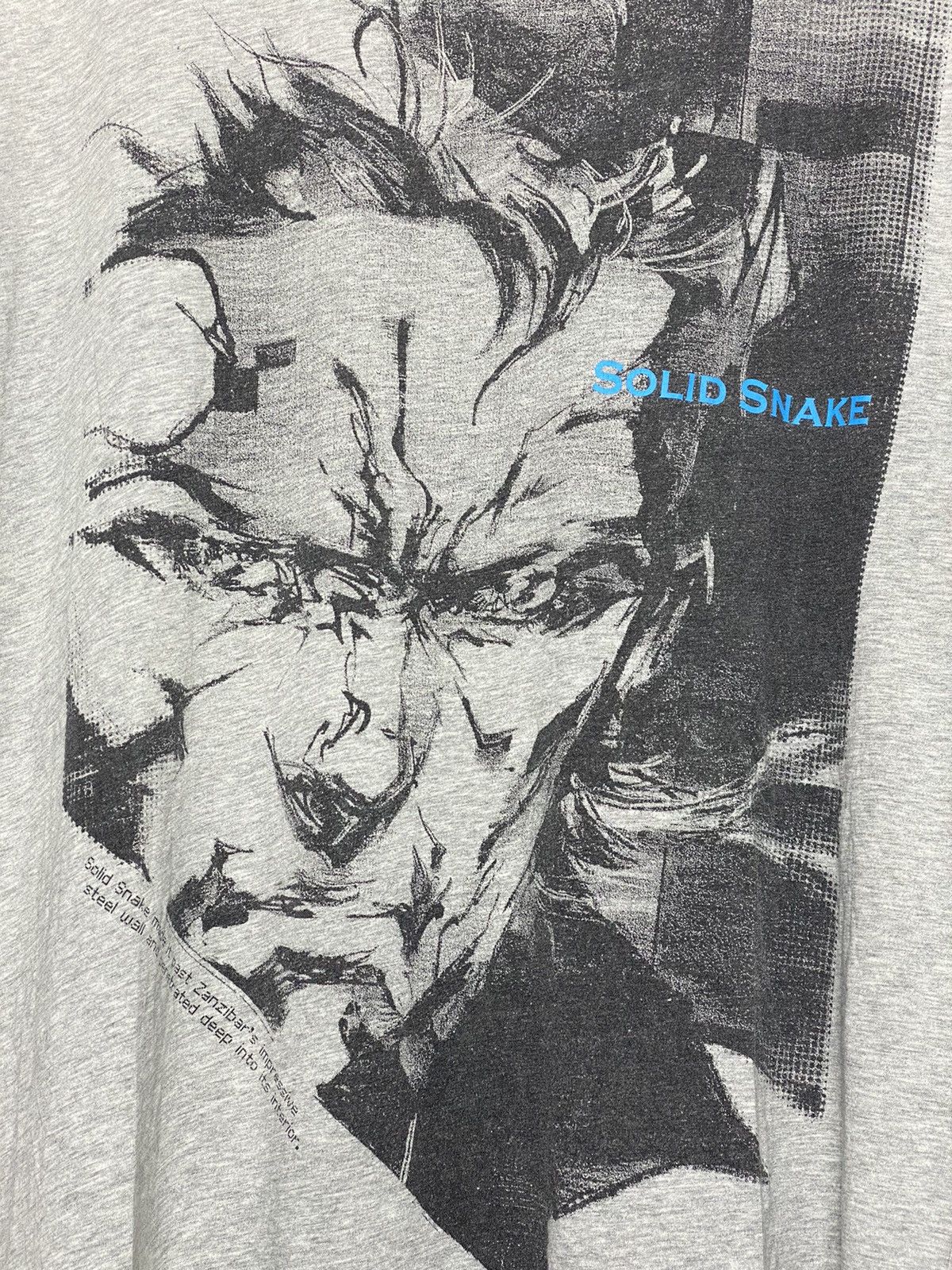 Anime × Cartoon Network × Vintage Vintage Metal Gear Solid Snake / Akira Evangelion Marvel Size US XL / EU 56 / 4 - 2 Thumbnail