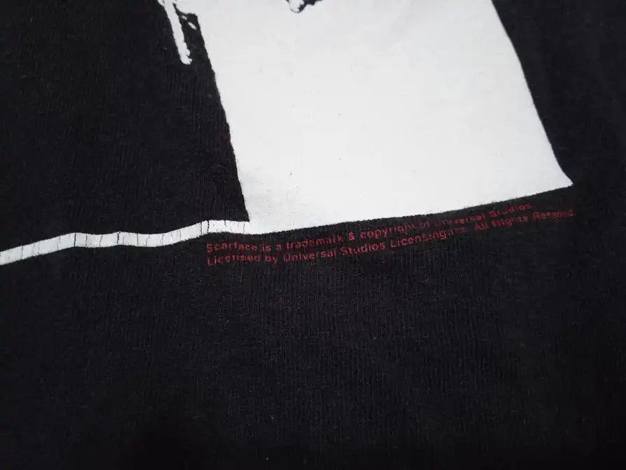 Vintage Vintage 2000s Scarface T Shirt Size US L / EU 52-54 / 3 - 4 Thumbnail