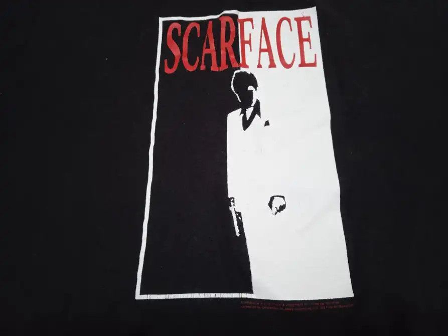Vintage Vintage 2000s Scarface T Shirt Size US L / EU 52-54 / 3 - 2 Thumbnail