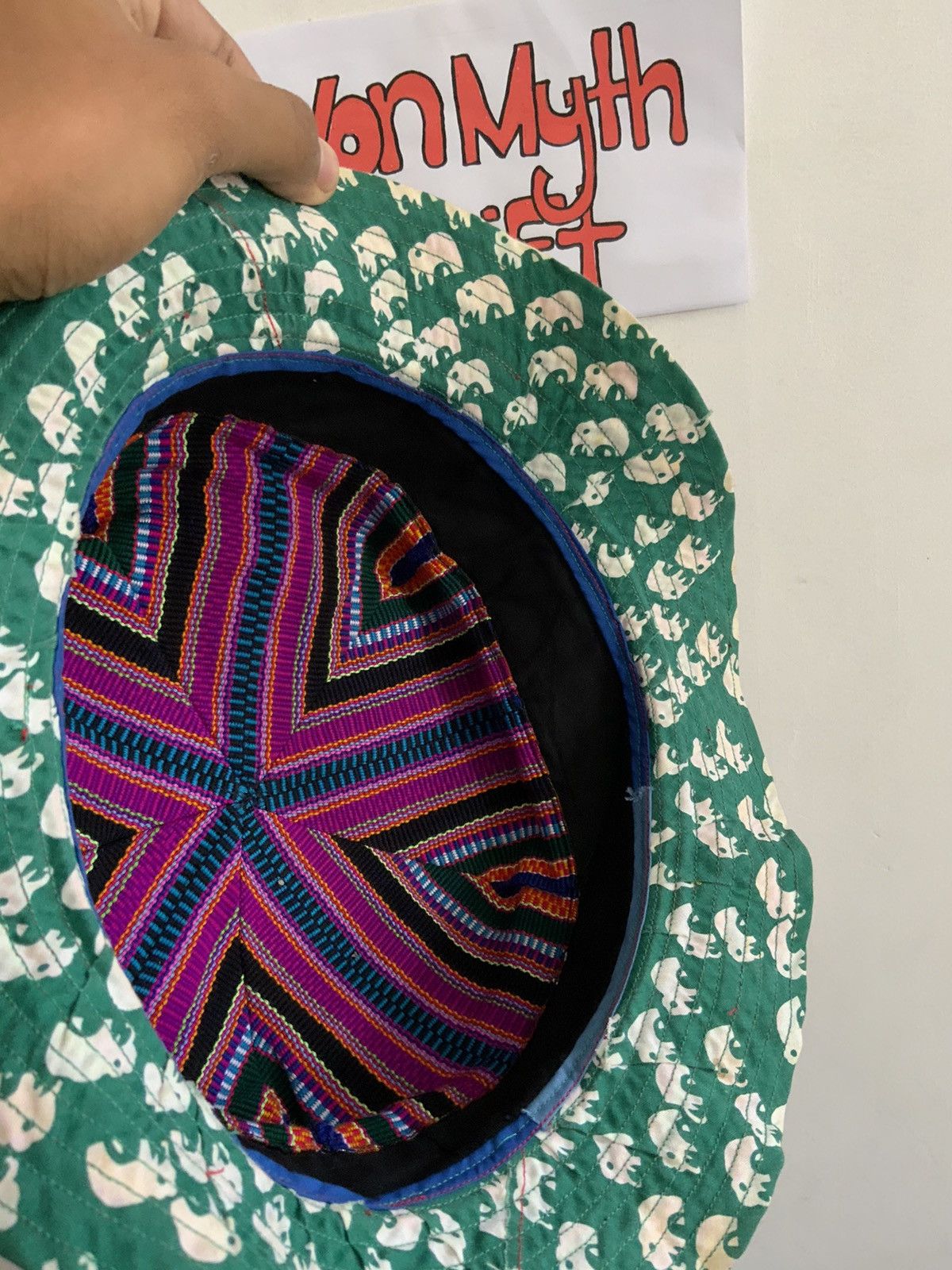 Japanese Brand Vintage Native Style Bucket Hat Size ONE SIZE - 7 Thumbnail