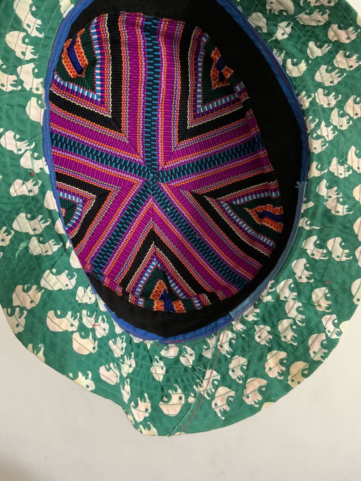 Japanese Brand Vintage Native Style Bucket Hat Size ONE SIZE - 8 Thumbnail