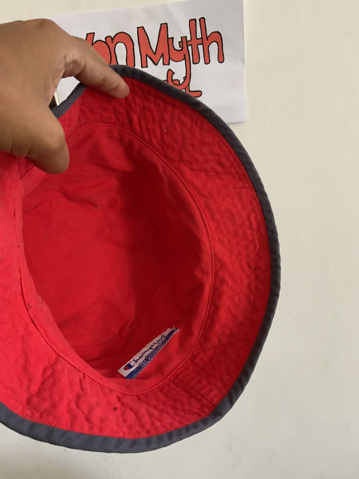 Champion Vintage Champion U.S.A Spellout Fade Bucket Hat Size ONE SIZE - 8 Thumbnail
