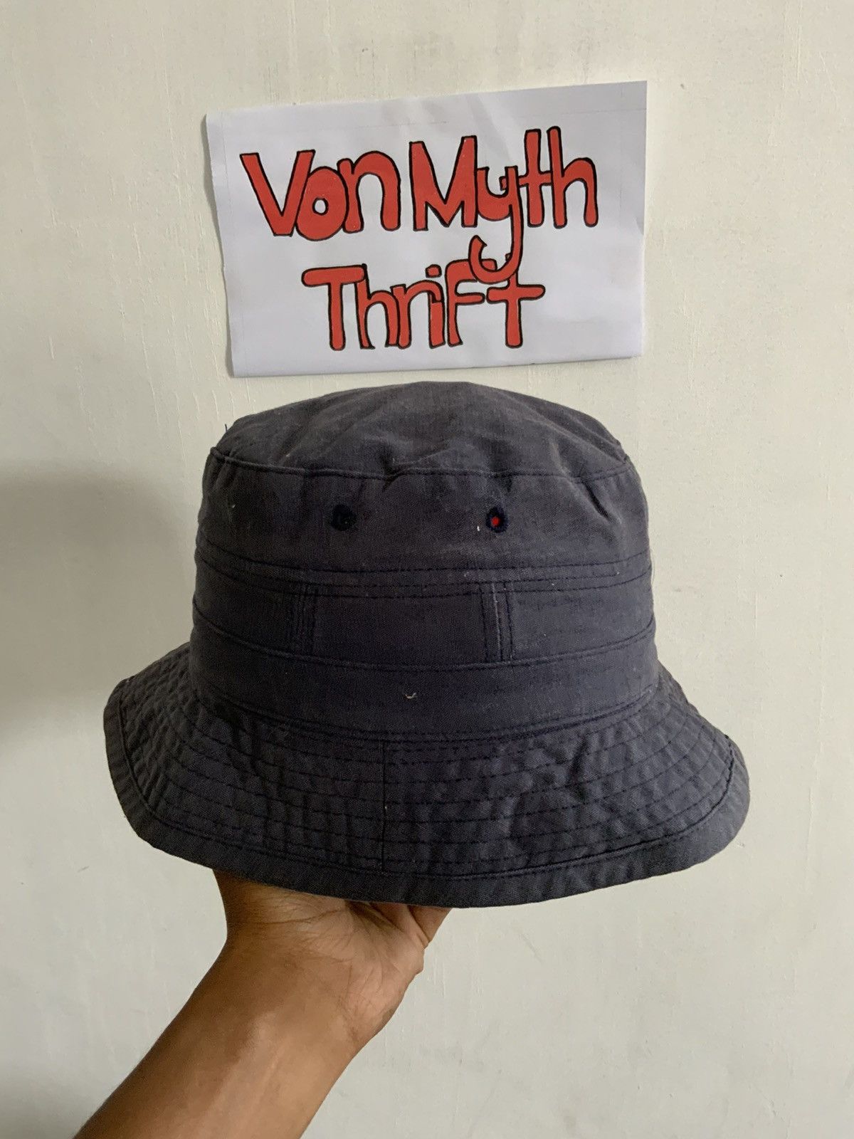 Champion Vintage Champion U.S.A Spellout Fade Bucket Hat Size ONE SIZE - 4 Thumbnail