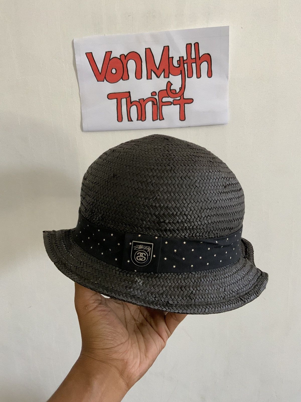 Stussy Stussy Paper Straw Archive Hat Size ONE SIZE - 2 Thumbnail