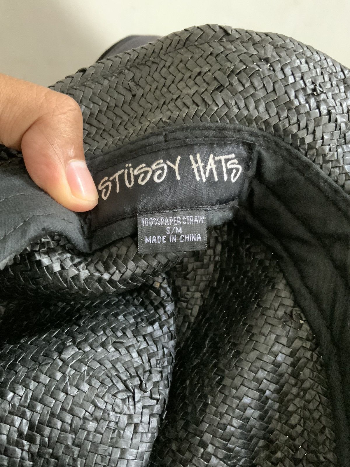 Stussy Stussy Paper Straw Archive Hat Size ONE SIZE - 12 Thumbnail