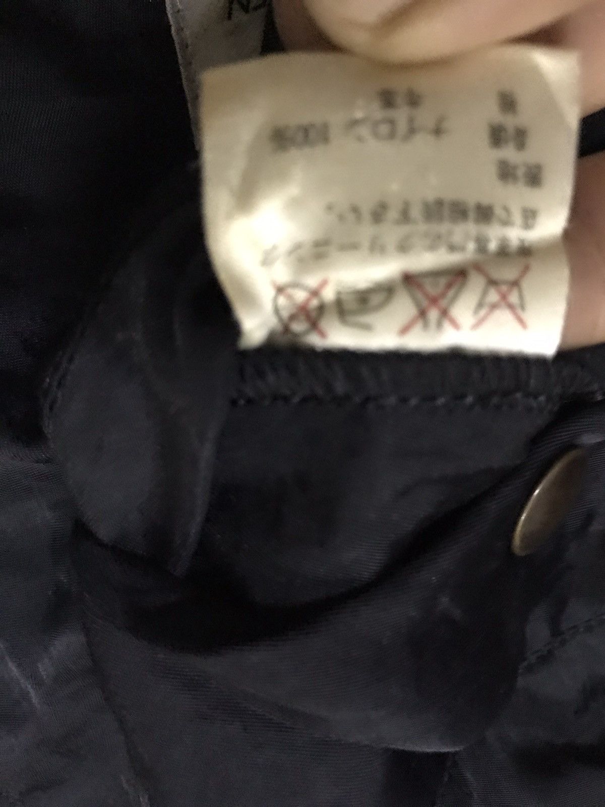 Japanese Brand × Jun Takahashi Vintage JUN Men bomber jacket leather sleeve Size US M / EU 48-50 / 2 - 10 Thumbnail