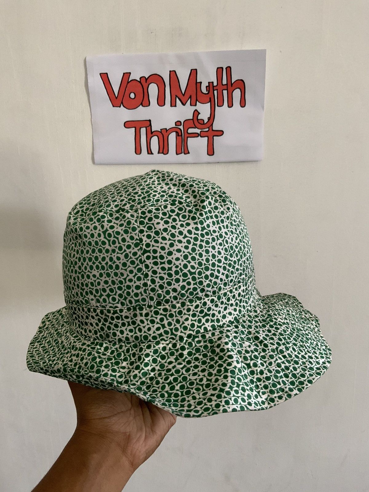Hat Club Pokaldot Green Outdoor Bucket Hat Size ONE SIZE - 4 Thumbnail
