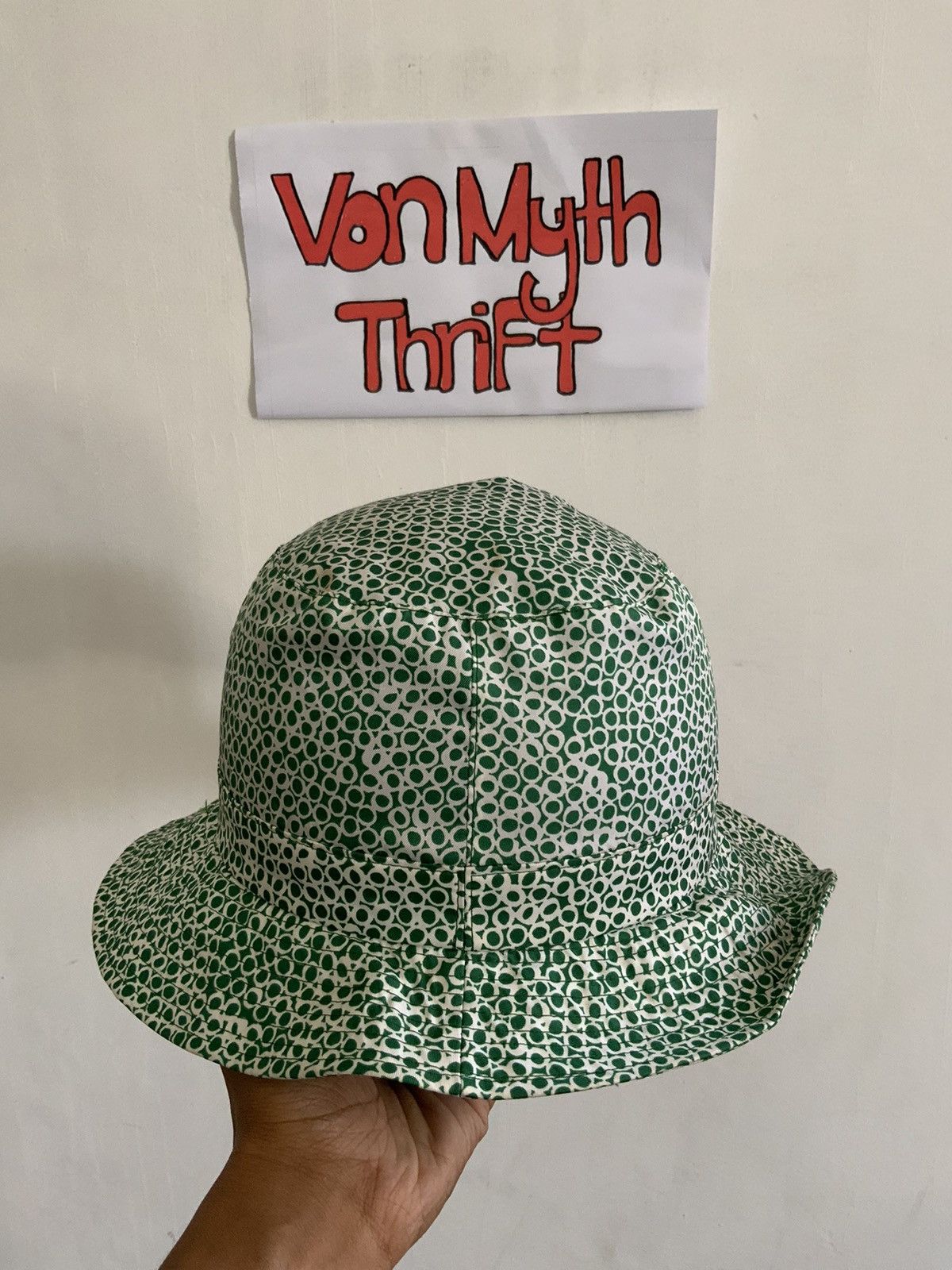 Hat Club Pokaldot Green Outdoor Bucket Hat Size ONE SIZE - 3 Thumbnail