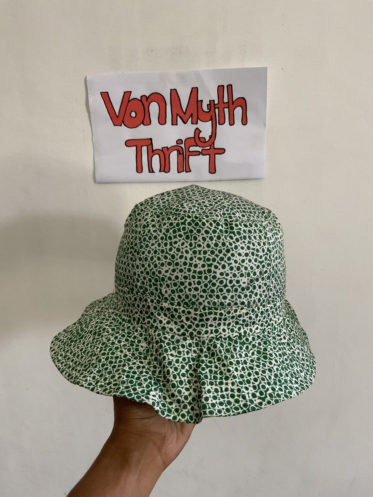 Hat Club Pokaldot Green Outdoor Bucket Hat Size ONE SIZE - 1 Thumbnail