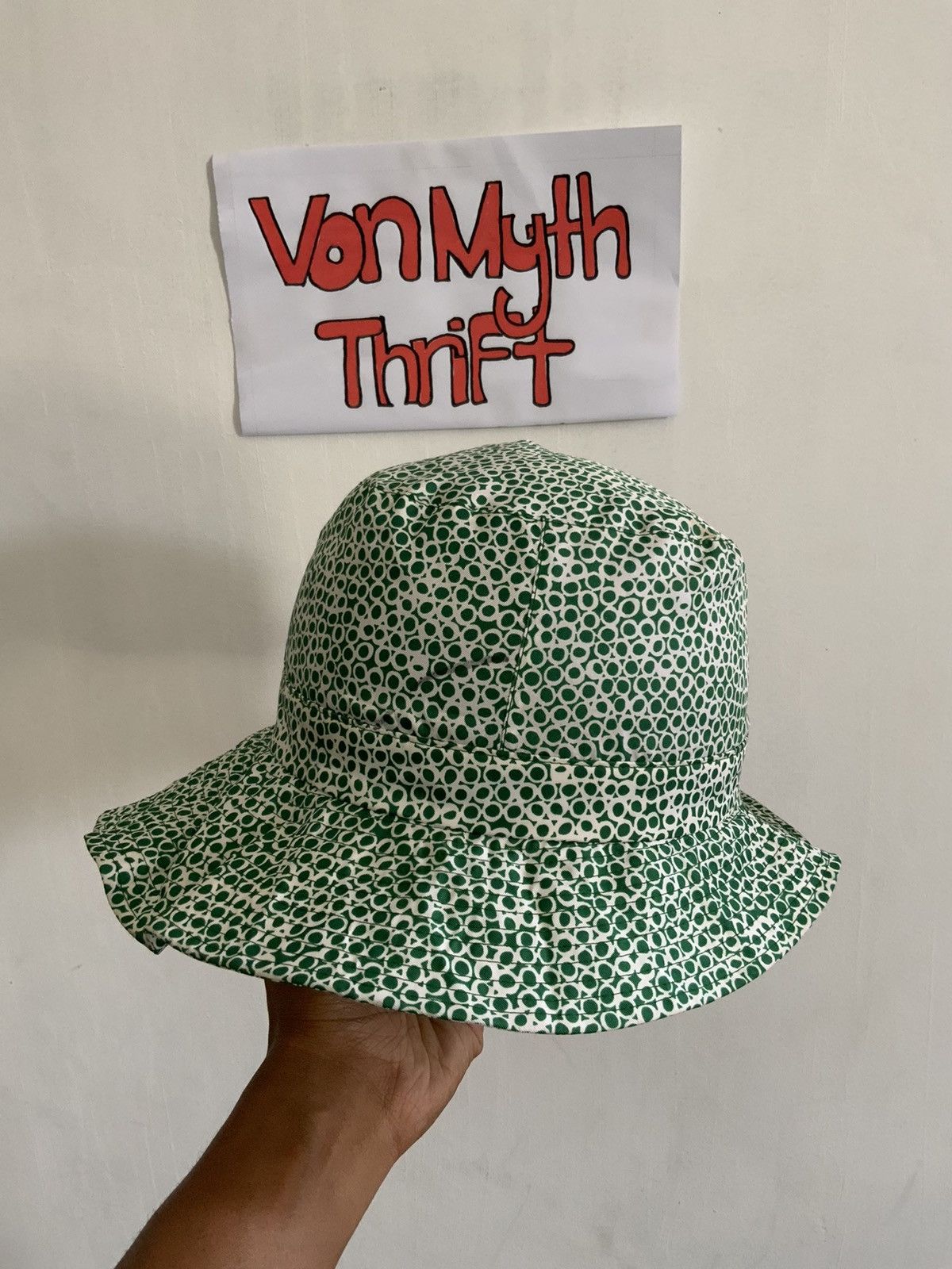 Hat Club Pokaldot Green Outdoor Bucket Hat Size ONE SIZE - 2 Thumbnail