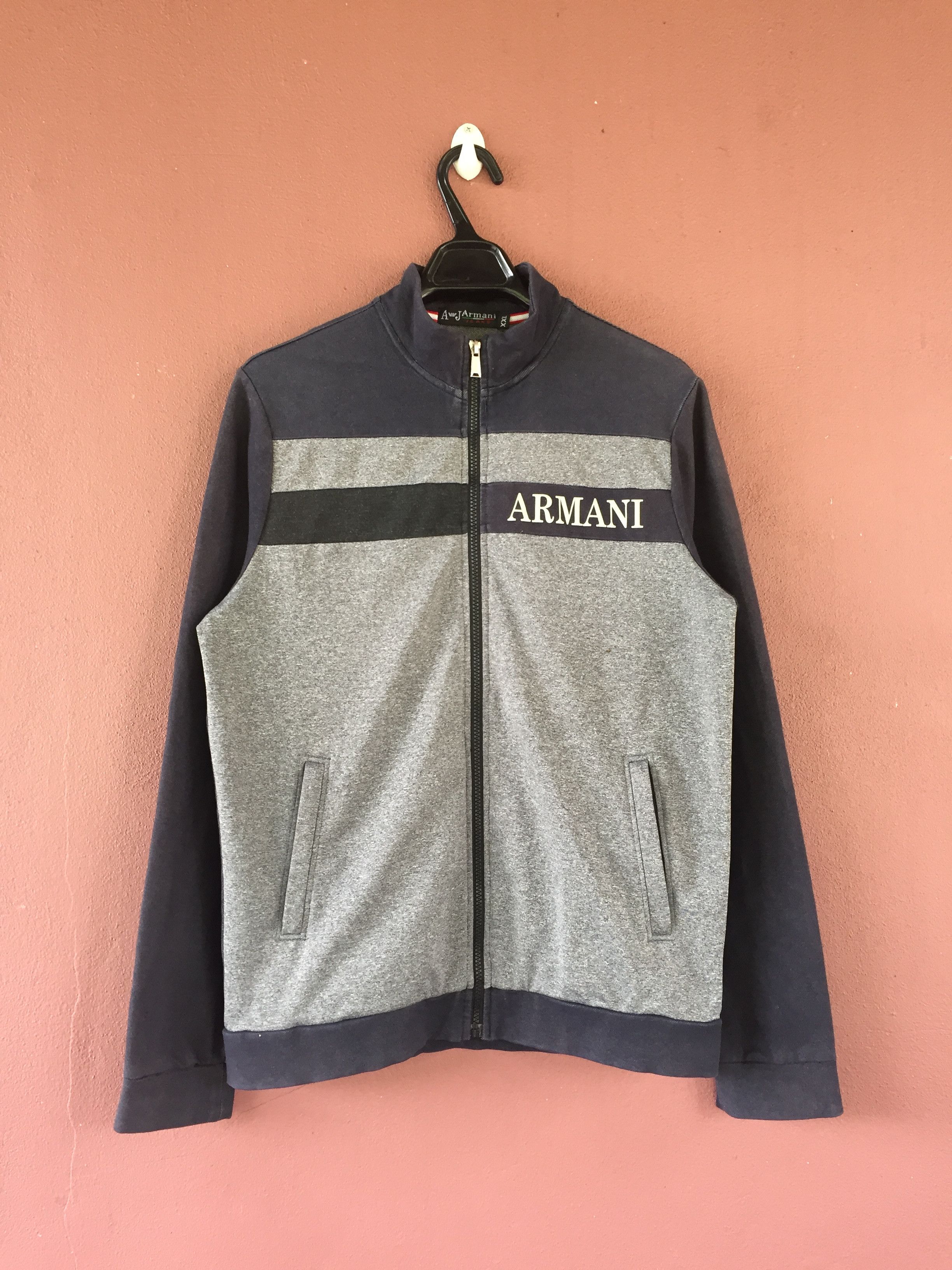 Armani × Giorgio Armani Armani Jeans Cropped Bomber Jacket | Grailed