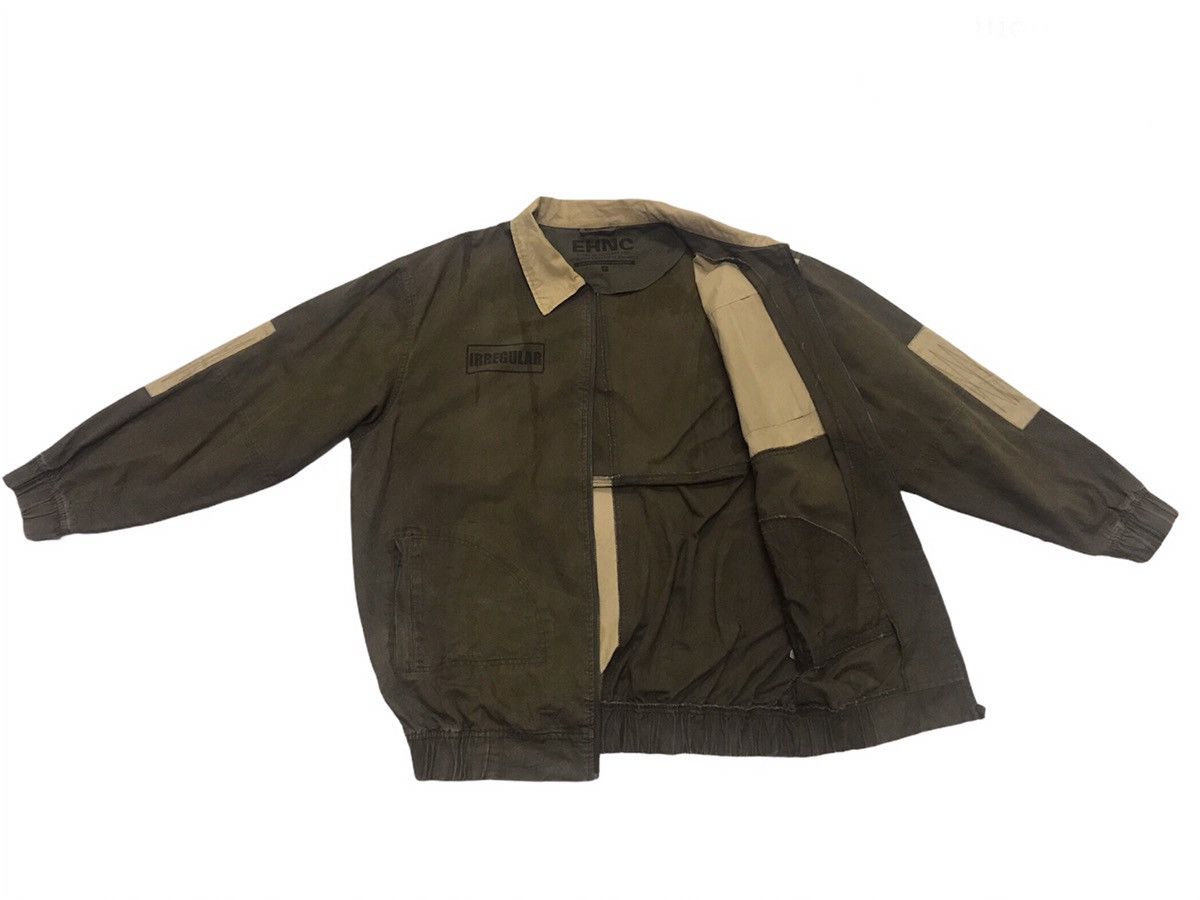 Japanese Brand × Vintage Vintage Enchance patchwork zipper jacket nice design Size US XXL / EU 58 / 5 - 5 Thumbnail