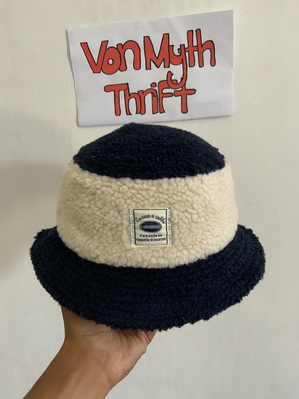 Hat Club Lanuginoso Fur Mohair Bucket Hat Size ONE SIZE - 5 Thumbnail