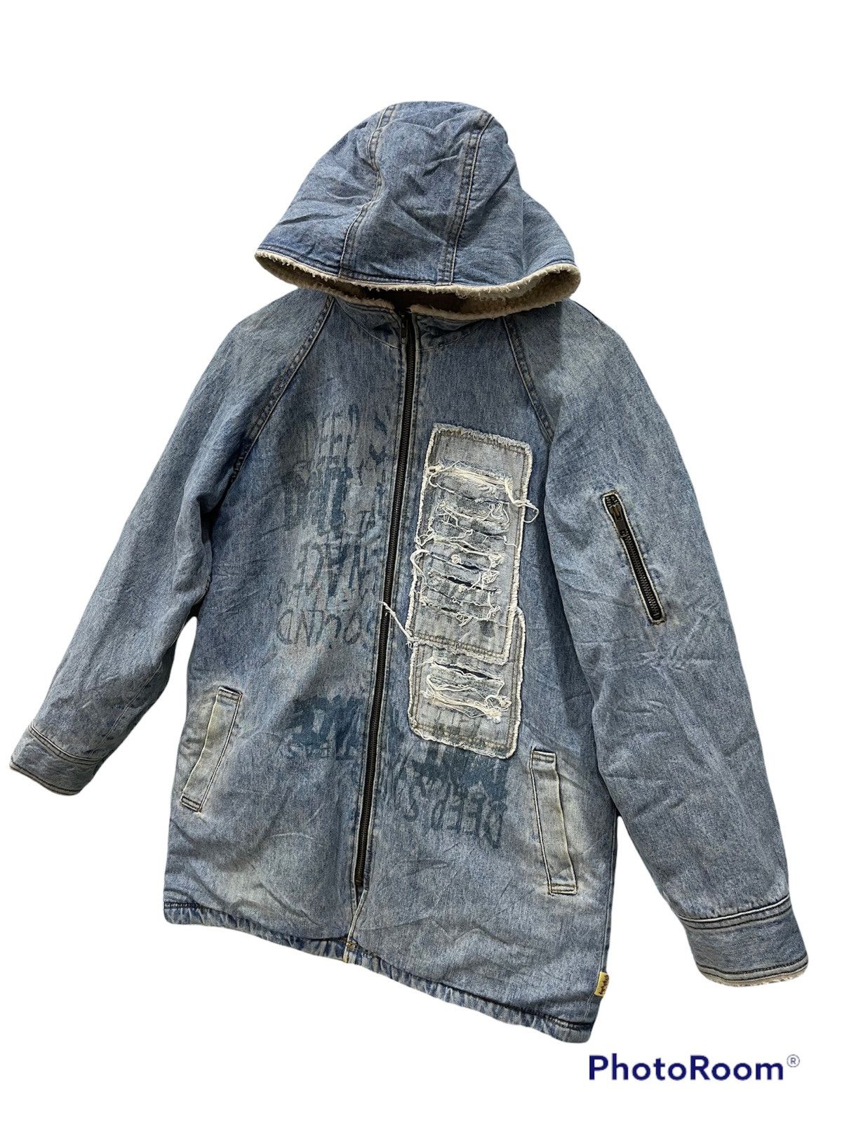 Le Grande Bleu (L.G.B.) B1. ALGON QUINS HOODIE JACKET Size US M / EU 48-50 / 2 - 2 Thumbnail