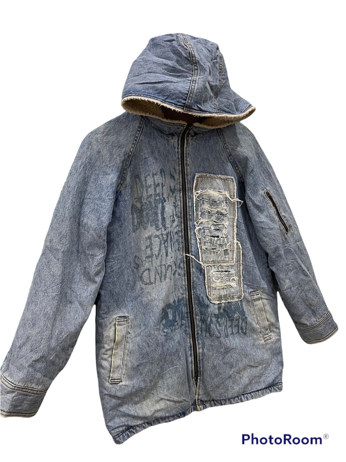 Le Grande Bleu (L.G.B.) B1. ALGON QUINS HOODIE JACKET Size US M / EU 48-50 / 2 - 3 Thumbnail