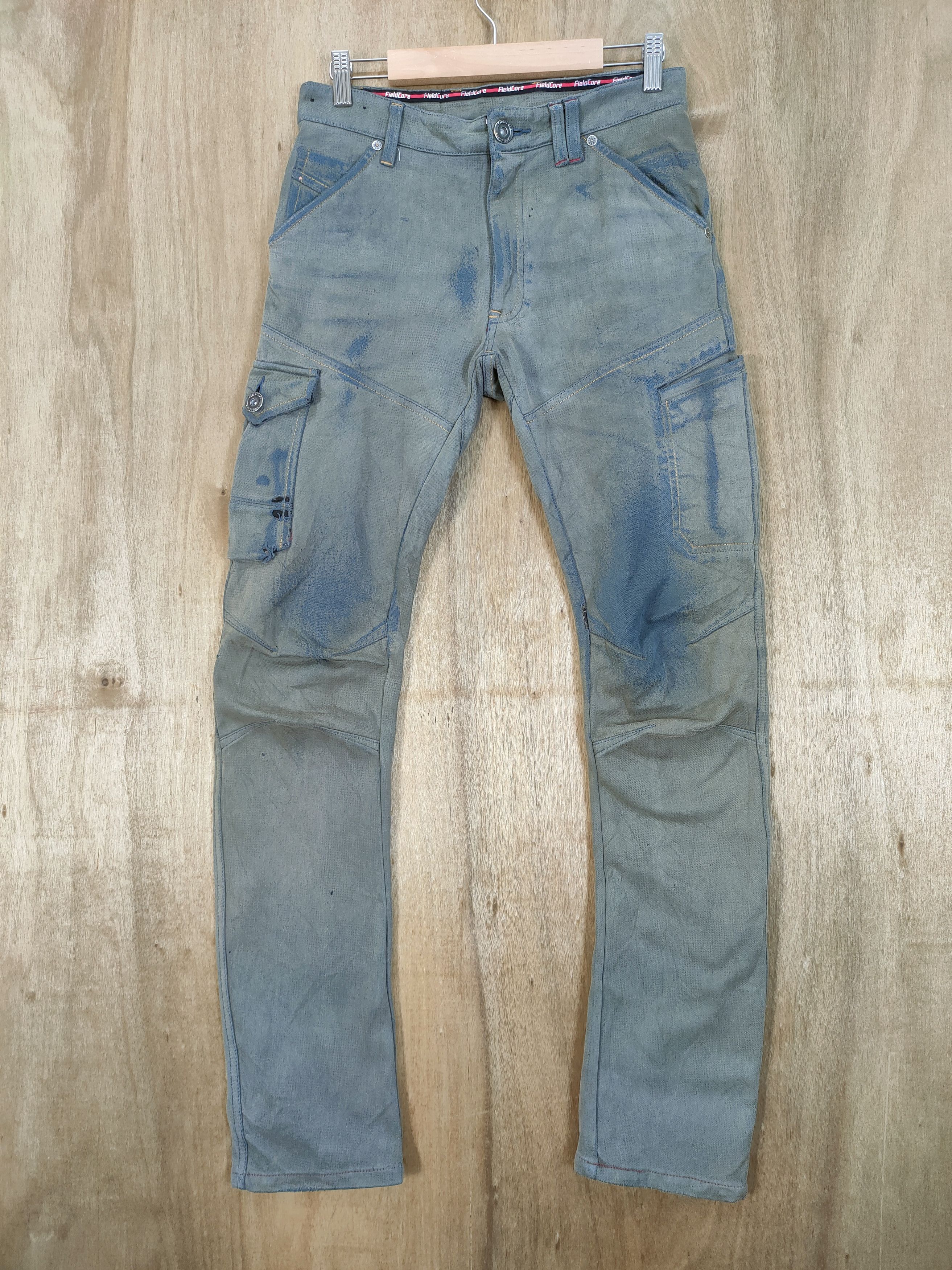 Japanese Brand JAPANESE BRAND FADED RUSTY CARGO PANTS Size US 29 - 1 Thumbnail