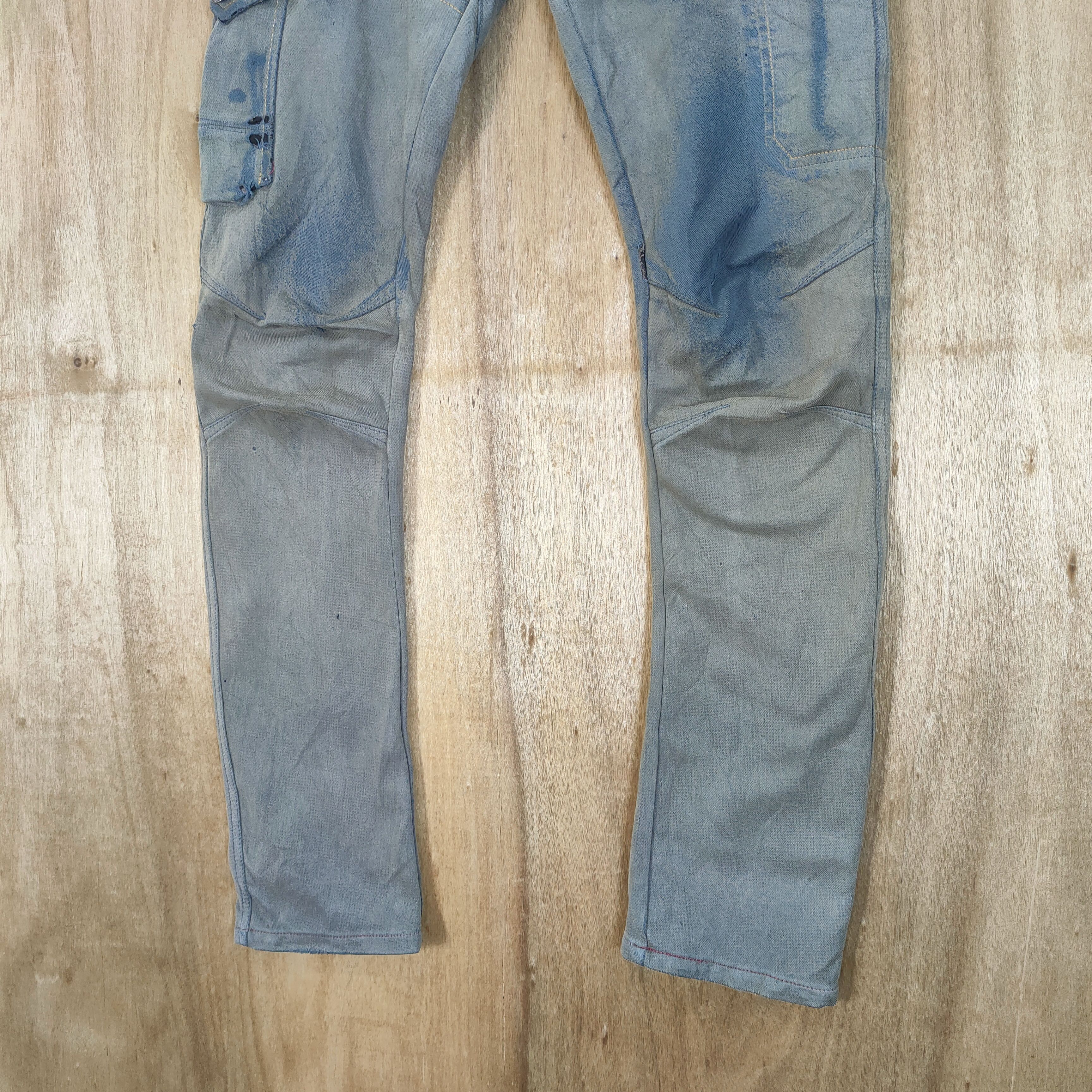 Japanese Brand JAPANESE BRAND FADED RUSTY CARGO PANTS Size US 29 - 3 Thumbnail