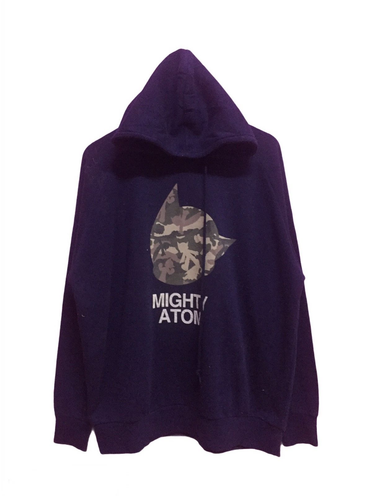 Japanese Brand Vintage 90s Mighty Atom Astro Boy Camo Hoodies Size 4L Size US L / EU 52-54 / 3 - 1 Thumbnail
