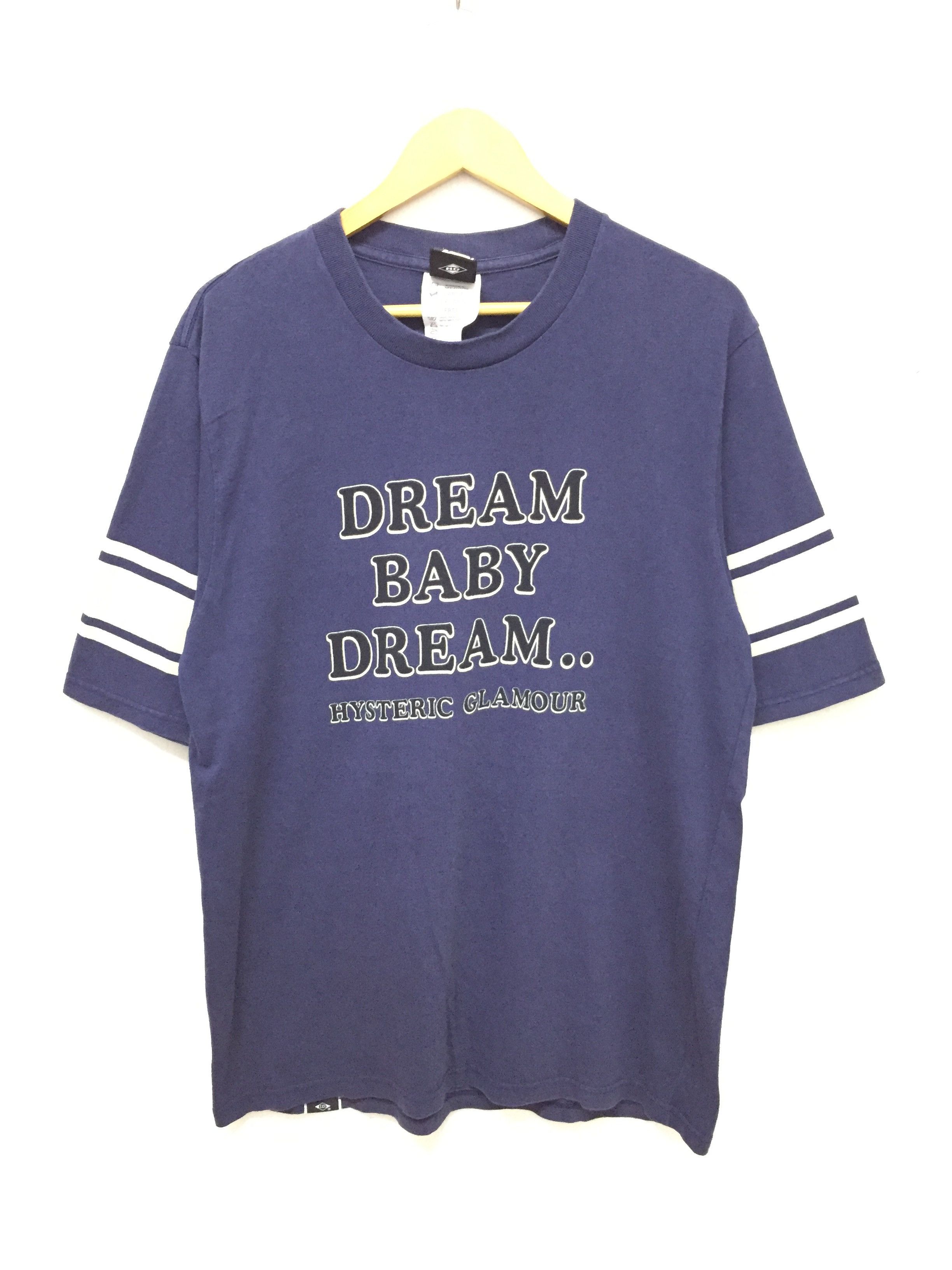 トップス hysteric glamour dreams baby design tee Hysteric Glamour 84 dream baby dream logo tee | Grailed