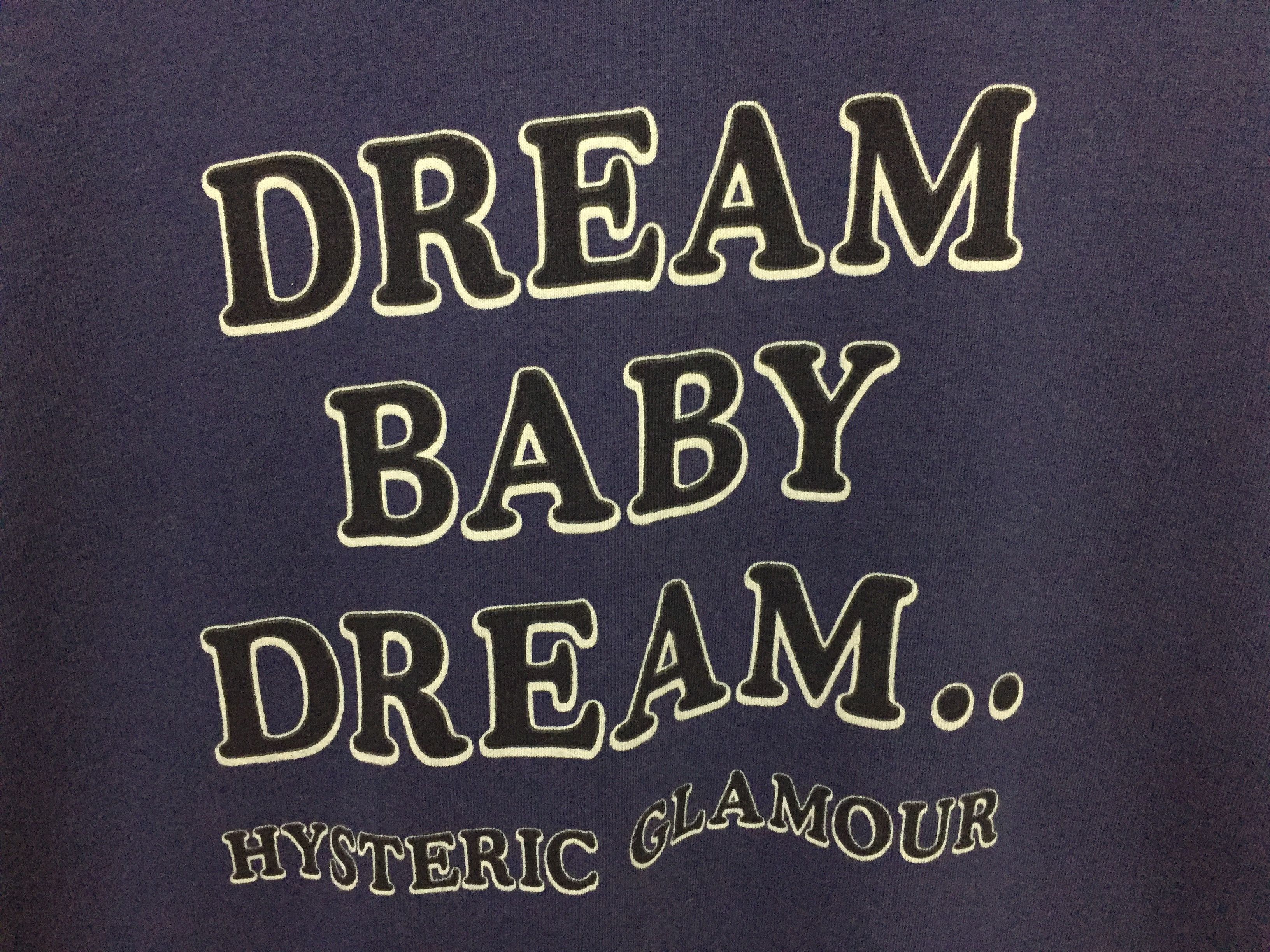 Hysteric Glamour 84 dream baby dream logo tee Size US L / EU 52-54 / 3 - 4 Thumbnail