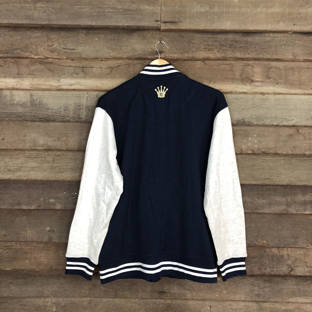 Japanese Brand Freaky Massive Blue Varsity Jacket #3734 Size US L / EU 52-54 / 3 - 11 Thumbnail