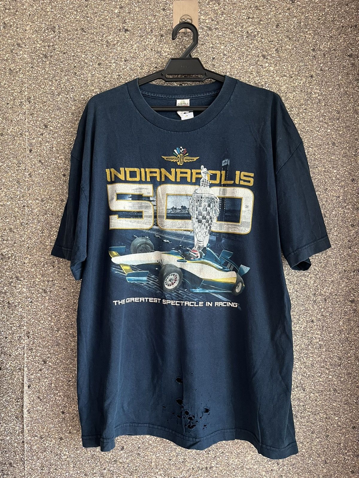 Image of Vintage Indiana Polis Ft59 in Navy, Men's (Size XL)