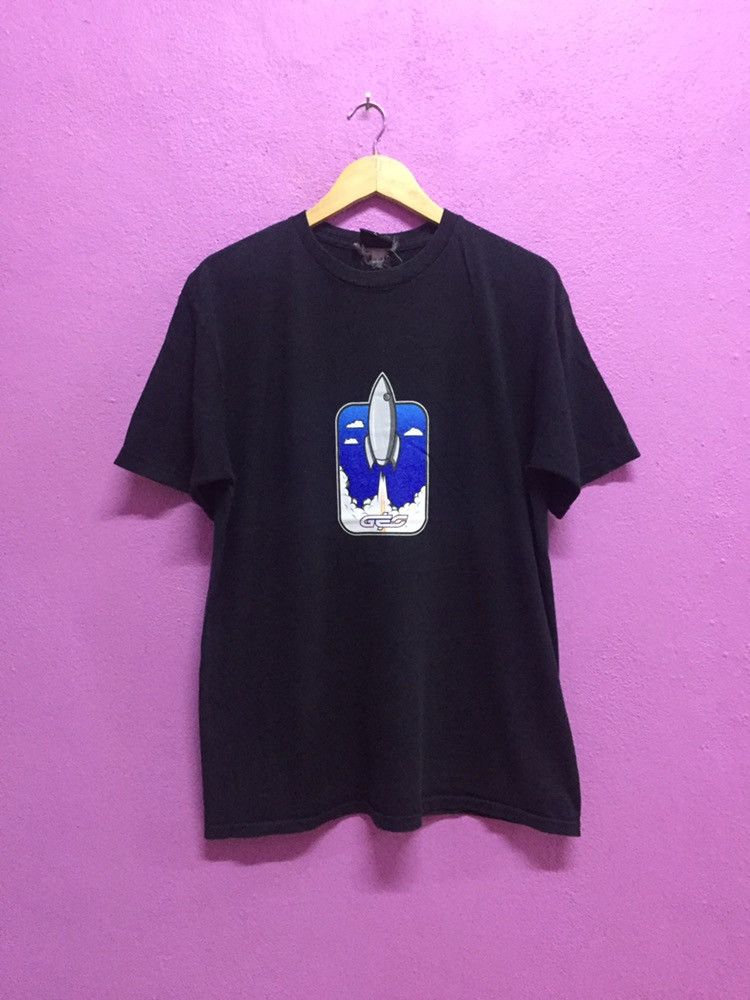 Vintage UFO Rockets T-Shirts Size L Size US L / EU 52-54 / 3 - 1 Thumbnail