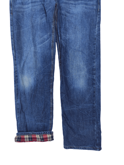 Japanese Brand 🔥 Japanese jeans double waist designed Size US 34 / EU 50 - 3 Thumbnail