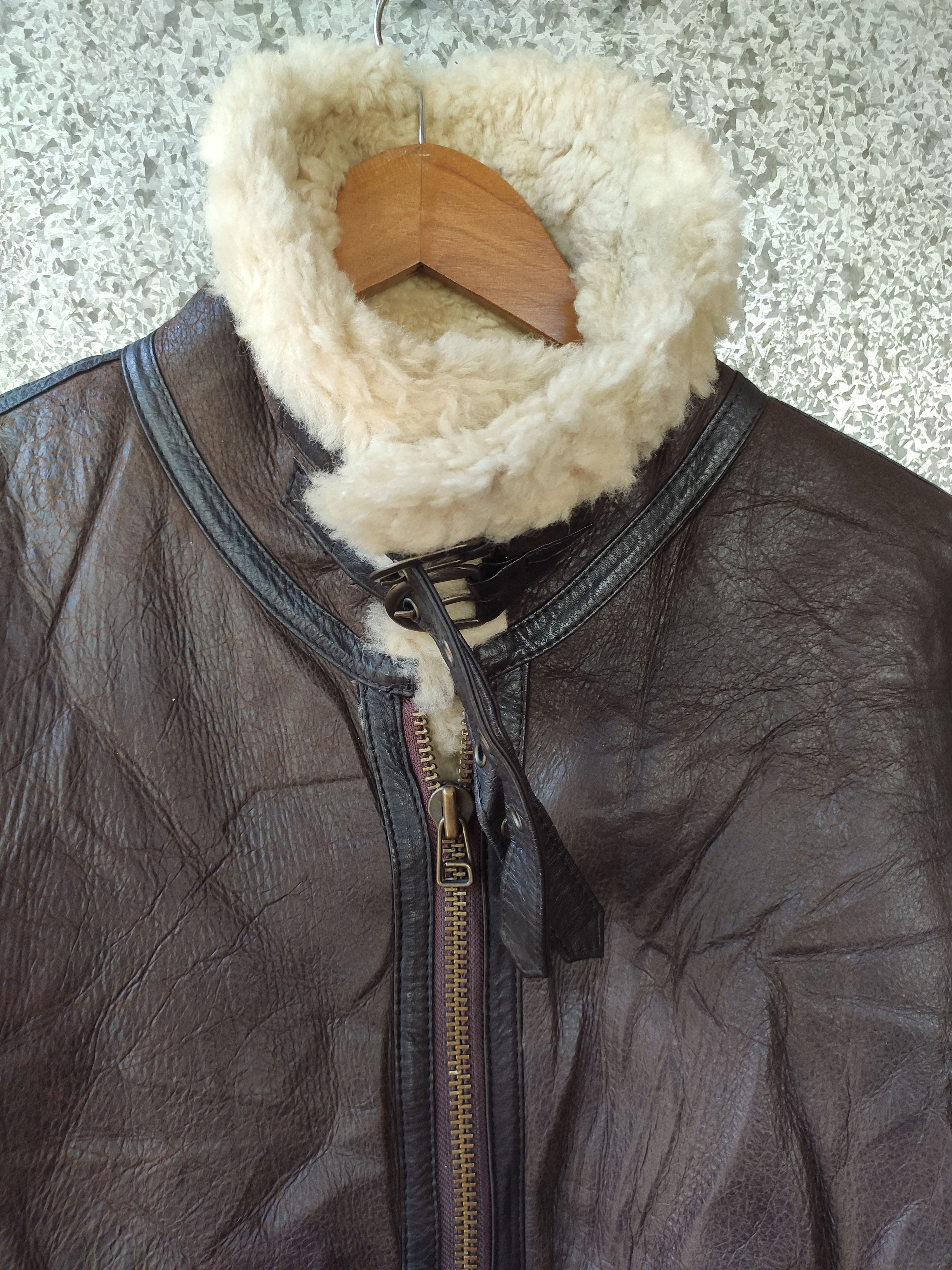 Avirex Vintage B 3 jacket Bombers Avirex Leather Jacket Sheepskin Size US L / EU 52-54 / 3 - 4 Thumbnail