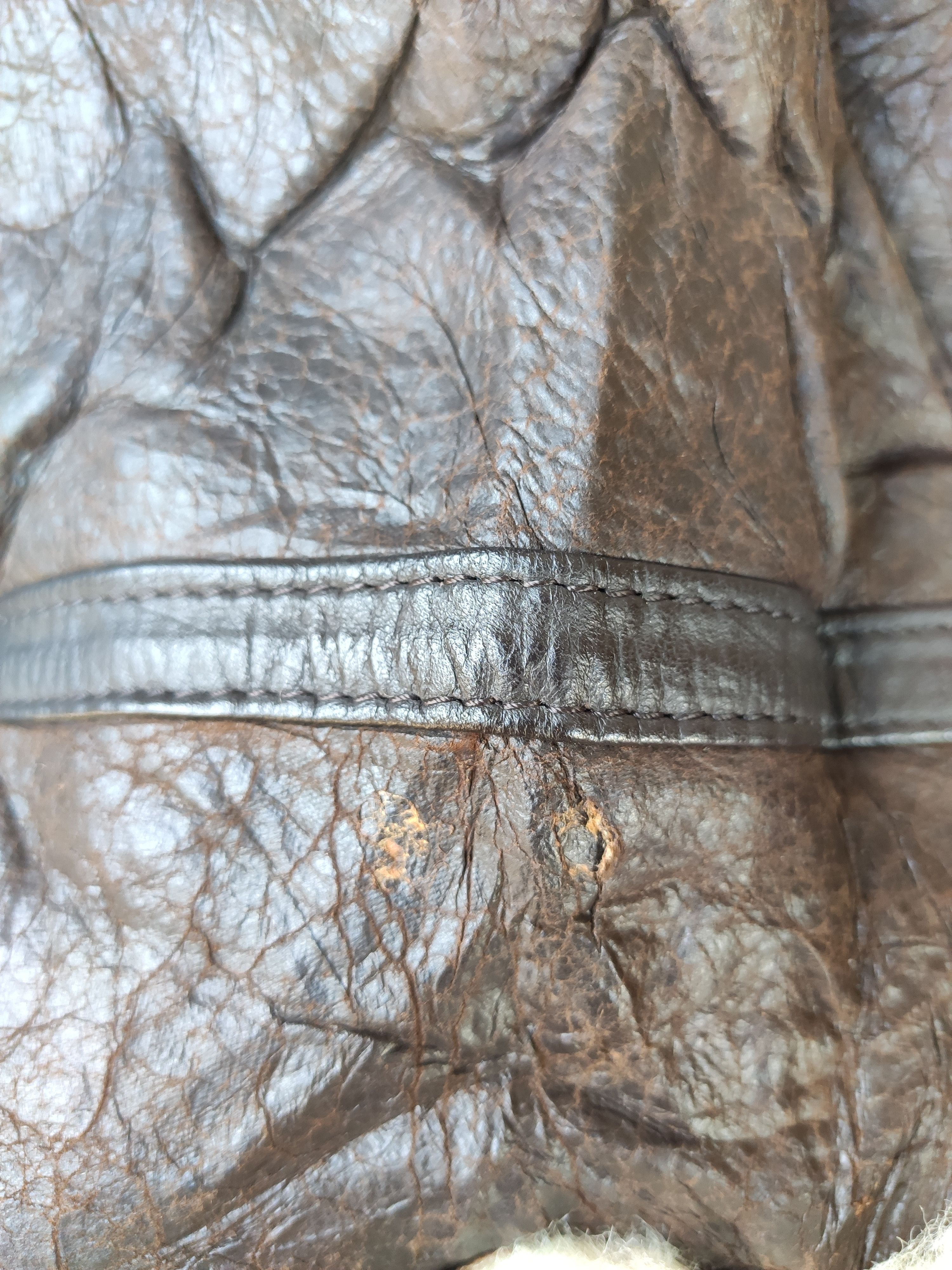 Avirex Vintage B 3 jacket Bombers Avirex Leather Jacket Sheepskin Size US L / EU 52-54 / 3 - 10 Thumbnail