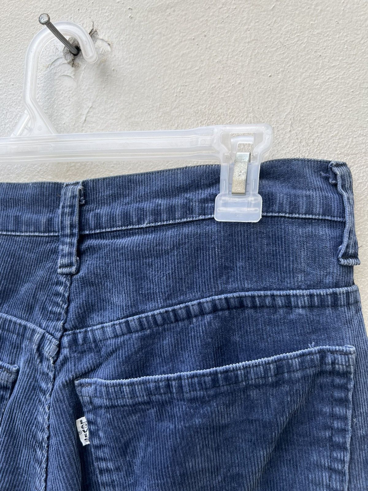 Levi's Vintage 70s Levi’s 646 Fade Blue Corduroy Flare Jeans Size US 29 - 20 Thumbnail